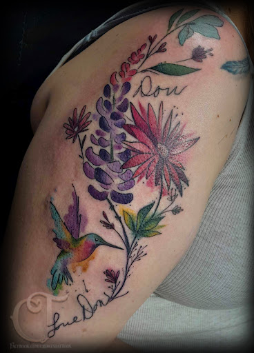 Explore leg tattoos ideas, creative tattoo ideas in Houlton, available at Crowes Tattoos