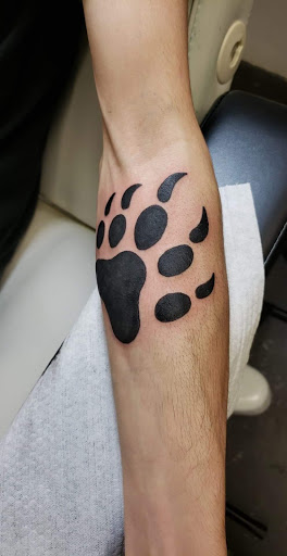 Explore small thigh tattoo ideas, creative tattoo ideas in Clarkston, available at Koby Hardy Piercing & Tattoo