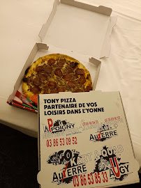 Carte du Tony Pizza Camion à Pourrain