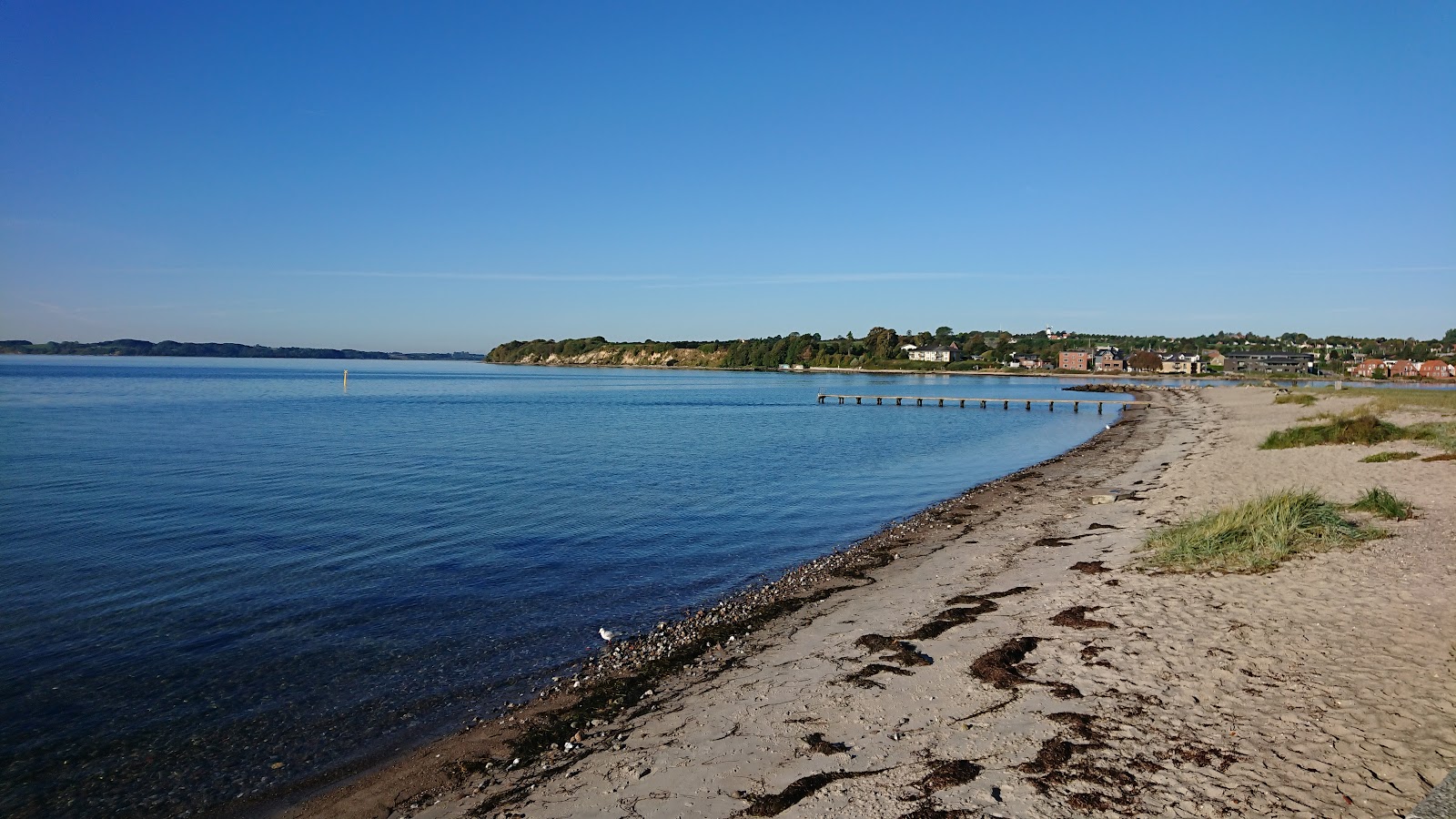 Photo of Den Sorte Beach with partly clean level of cleanliness