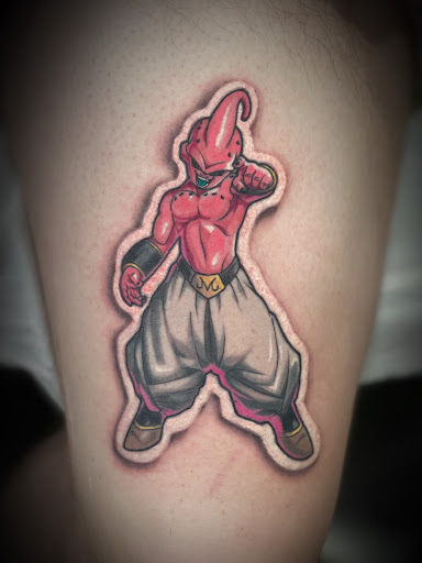 Explore king kong tattoo ideas, creative tattoo ideas in Garden City, available at Branded Bear Tattoo