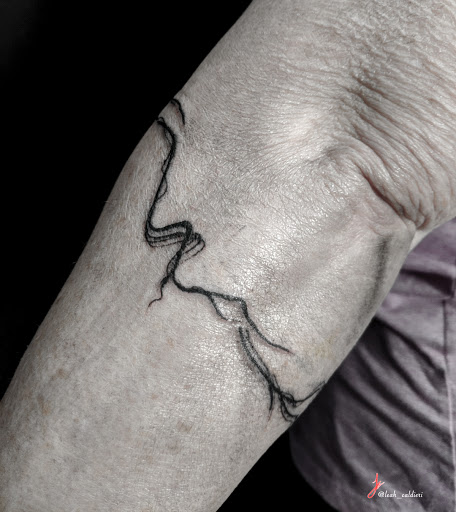 Explore i am the storm tattoo ideas, creative tattoo ideas in Williamsburg, available at Charon Arts