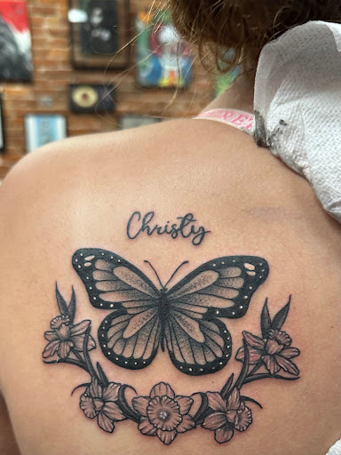 Explore pegasus tattoo ideas, creative tattoo ideas in Dubuque, available at The Crows Nest