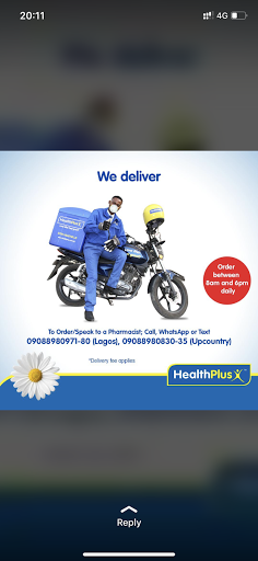 HealthPlus Pharmacy, Shop 13A, Close to CBN, Ceddi Plaza, Plot 264 Tafawa Balewa Way, Central Business Dis, Abuja, Nigeria, Motorcycle Dealer, state Niger