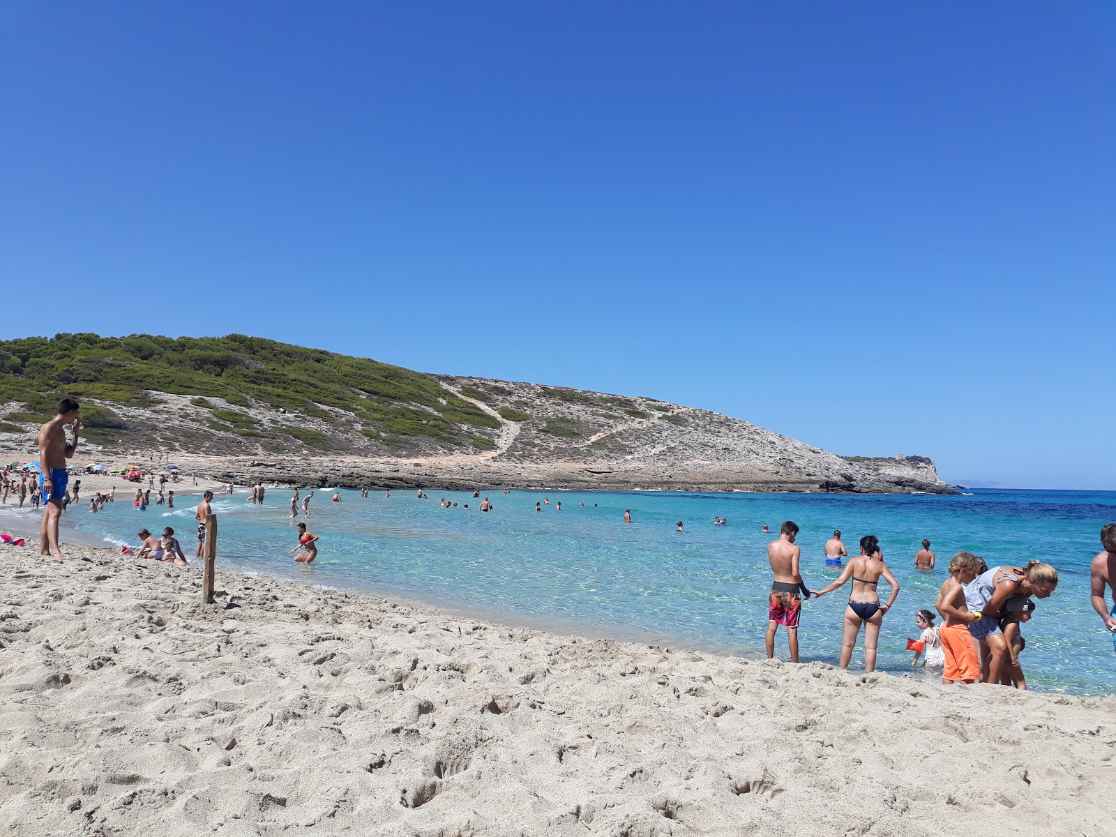 Photo of Cala Torta with partly clean level of cleanliness