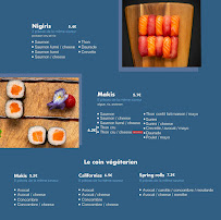 Carte du Ô Sushi Bar | Restaurant japonais Bandol à Bandol