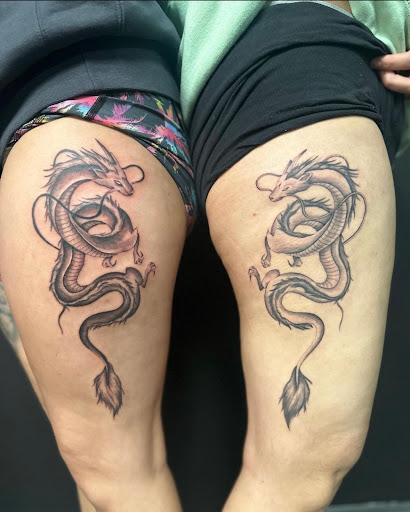 Explore tattoo position ideas, creative tattoo ideas in Edison, available at Tattoo Asylum