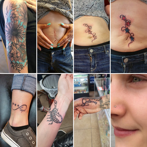 Explore forearm tattoo ideas men, creative tattoo ideas in Elko, available at Custom Tattoos and Body Piercing Studio