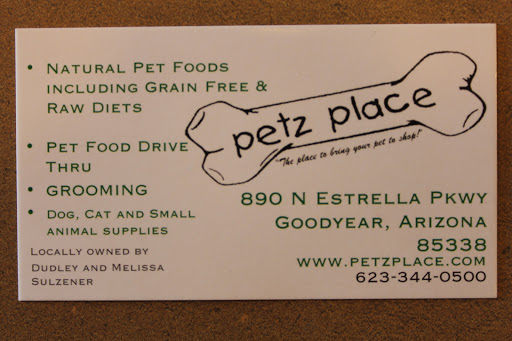 Animals «Petz Place Dog Food, Pet Supplies Store and Grooming», reviews and photos, 890 N Estrella Pkwy #100, Goodyear, AZ 85338, USA