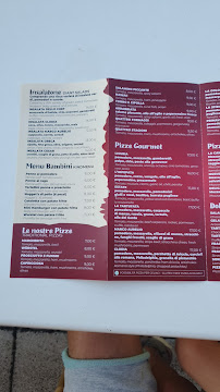 Carte du Ristorante Marco Aurelio à Fossalta