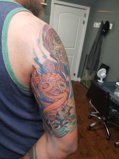 Explore wizard tattoo ideas, creative tattoo ideas in Wichita, available at Addictions In Ink