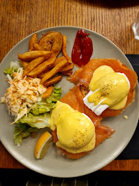 Œufs Bénédicte du Restaurant servant le petit-déjeuner The Breakfast Club à Bordeaux - n°14