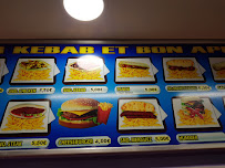 Menu du Pinar Kebab à Montfermeil