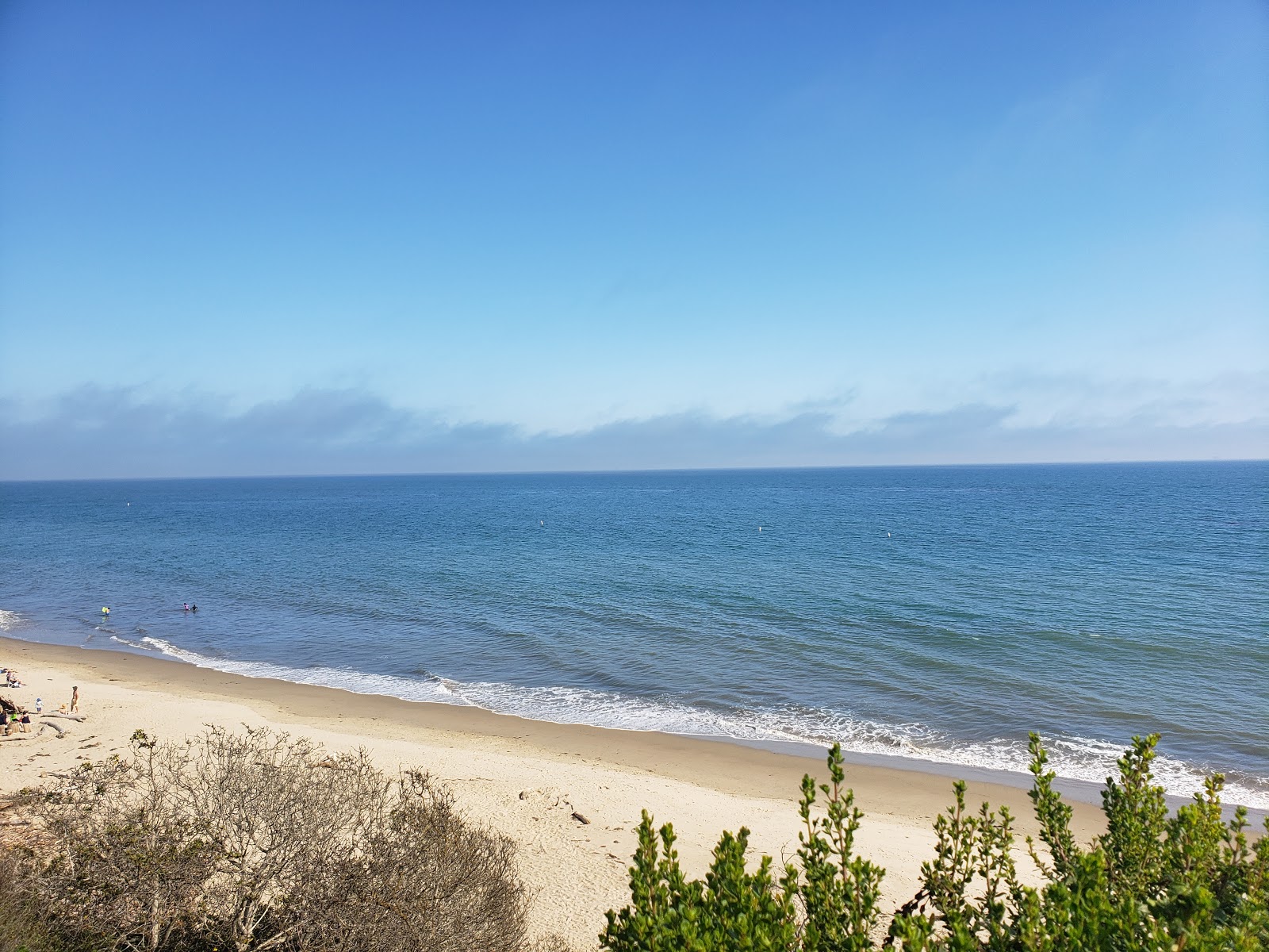 Summerland beach的照片 带有长直海岸