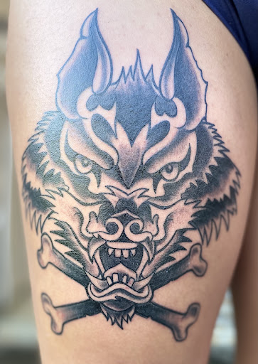 Explore record tattoo ideas, creative tattoo ideas in Corpus Christi, available at Purple Ink - Tattoo & Piercing Studio