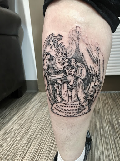 Explore mermaid tattoo ideas, creative tattoo ideas in Portland, available at Obsidian Tattoo