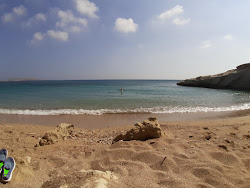 Pounta beach'in fotoğrafı geniş bir kıyı şeridi ile birlikte