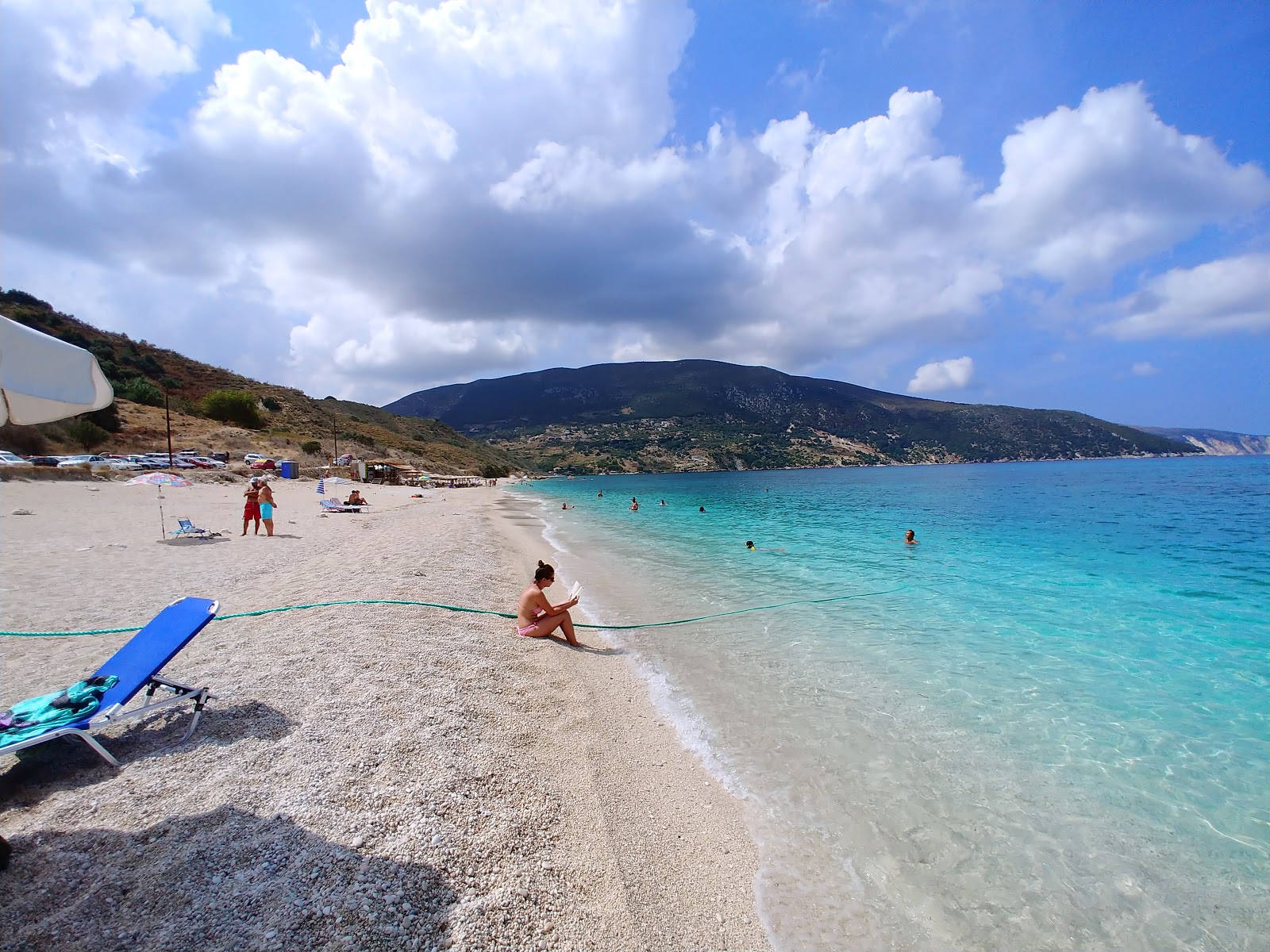 Photo of Agia Kiriaki beach with partly clean level of cleanliness