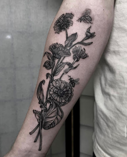 Explore wildland firefighter tattoo ideas, creative tattoo ideas in Bellefonte, available at Juniper Studio