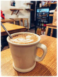 Cappuccino du Café Café Bretelles - Petite France à Strasbourg - n°19