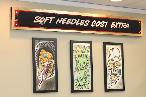 Explore tattoo ideas for a name, creative tattoo ideas in Nashville, available at RedBird Tattoo