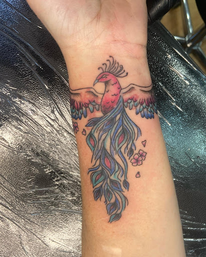 Explore harry potter sleeve tattoo ideas, creative tattoo ideas in Belgrade, available at The Loyal Sparrow Tattoo and Piercing