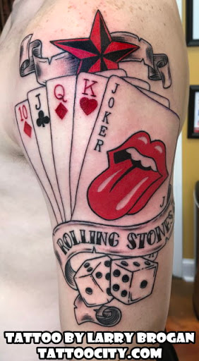 Explore small puerto rico tattoo ideas, creative tattoo ideas in Lockport, available at Tattoo City by Larry Brogan