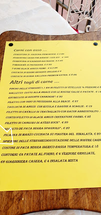 Osteria Delle Streghe à Brescia menu