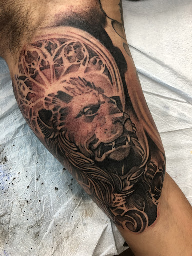 Explore majin vegeta tattoo ideas, creative tattoo ideas in Junction City, available at Junction City Tattoo