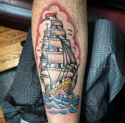 Explore face tattoos above eyebrow tattoo ideas, creative tattoo ideas in Lake Villa, available at Eternal Tiger Tattoo