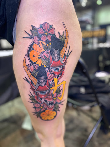 Explore bearded dragon tattoo ideas, creative tattoo ideas in Spartanburg, available at The Gallery Tattoo Shop Spartanburg