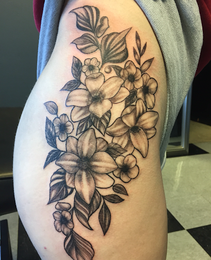 Explore cool cross tattoo ideas, creative tattoo ideas in San Angelo, available at A1 Tattoos and Piercings