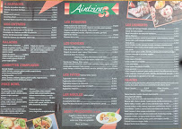 Carte du Restaurant Aintzira Le Lac à Saint-Pée-sur-Nivelle