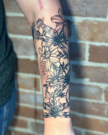 Explore grunge tattoos ideas, creative tattoo ideas in Belgrade, available at The Loyal Sparrow Tattoo and Piercing