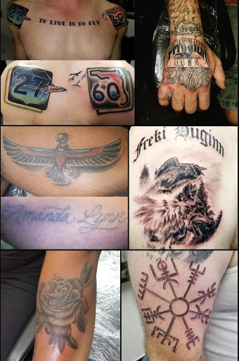 Explore strong woman tattoo ideas, creative tattoo ideas in Lake Placid, available at Its Better Wet