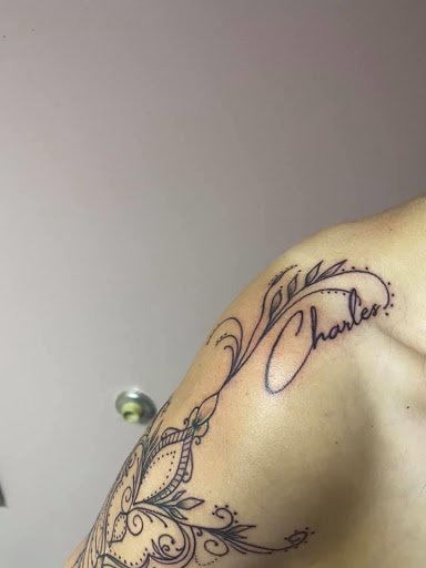 Explore surrender tattoo ideas, creative tattoo ideas in Kenosha, available at Kenosha Tattoo Company