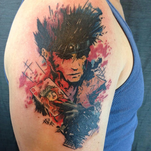 Explore half sleeve flower tattoo ideas, creative tattoo ideas in Bloomsburg, available at Keystone Villains
