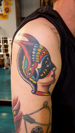Explore ny giants tattoo ideas, creative tattoo ideas in Reno, available at Aces Tattoo