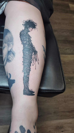 Explore ambigram tattoo ideas, creative tattoo ideas in Meadville, available at Lucky Lucys Tattoo and Art Studio