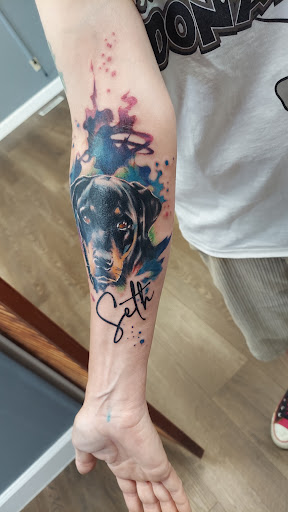 Explore state of florida tattoo ideas, creative tattoo ideas in Boonville, available at Art Antix Studios