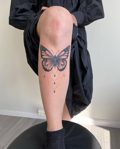 Explore not all who wander are lost tattoo ideas, creative tattoo ideas in Ambler, available at Tattoo GalaxyAmbler Piercing & Custom Tattoos