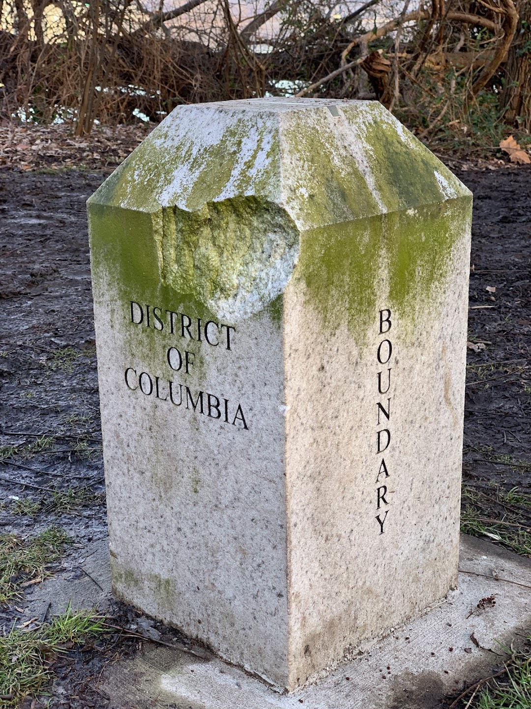 District of Columbia Boundary Stone