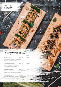 Zamui à Baden-Baden menu