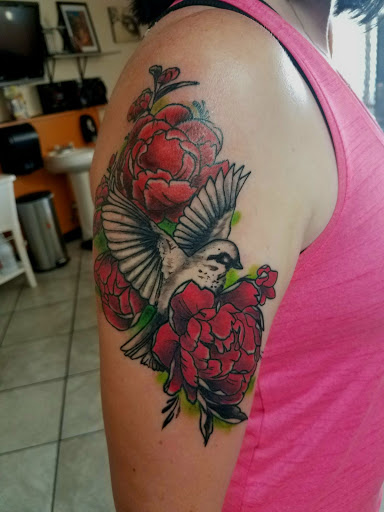 Explore pretty tattoo ideas for women, creative tattoo ideas in Gillette, available at Felony Ink Tattoos