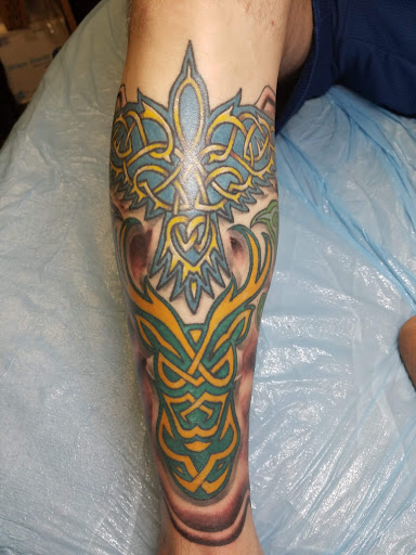 Explore 3 child tattoo ideas for dad, creative tattoo ideas in Severna Park, available at Oxblood Ink