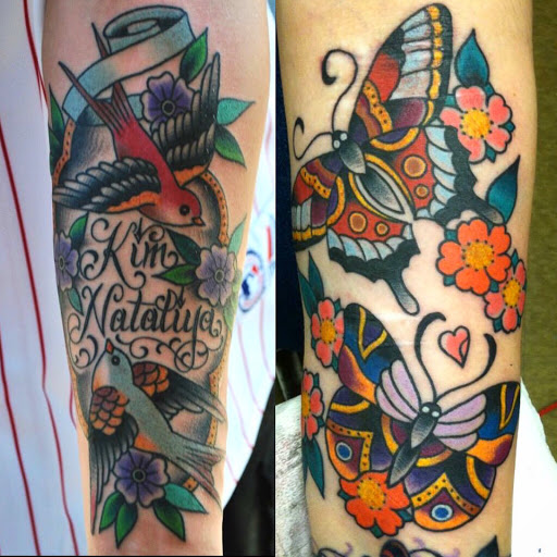 Explore nail tech tattoo ideas, creative tattoo ideas in Olympia, available at Capitol City Tattoo and Piercing