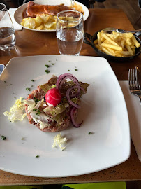 Steak tartare du Restaurant de spécialités alsaciennes Fischerstub à Schiltigheim - n°11