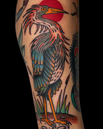 Explore men forearm tattoo ideas, creative tattoo ideas in Johnson City, available at Gold Cross Tattoo Co.