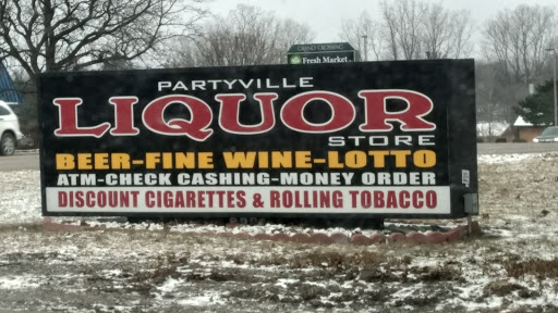 Liquor Store «Partyville Liquor Store», reviews and photos, 9901 E Grand River Ave, Brighton, MI 48116, USA