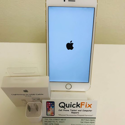 Cell Phone Store «Quick Fix Cellular Phone and Computer Repair», reviews and photos, 733 7th St W, Palmetto, FL 34221, USA